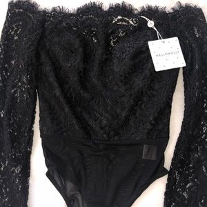 Hello Molly lace bodysuit